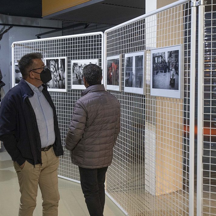 INAUGURACION EXPOSICION FOTOGRAFICA SEMANA SANTA TEMPUS PASSIONIS EL BATEL CARTAGENA