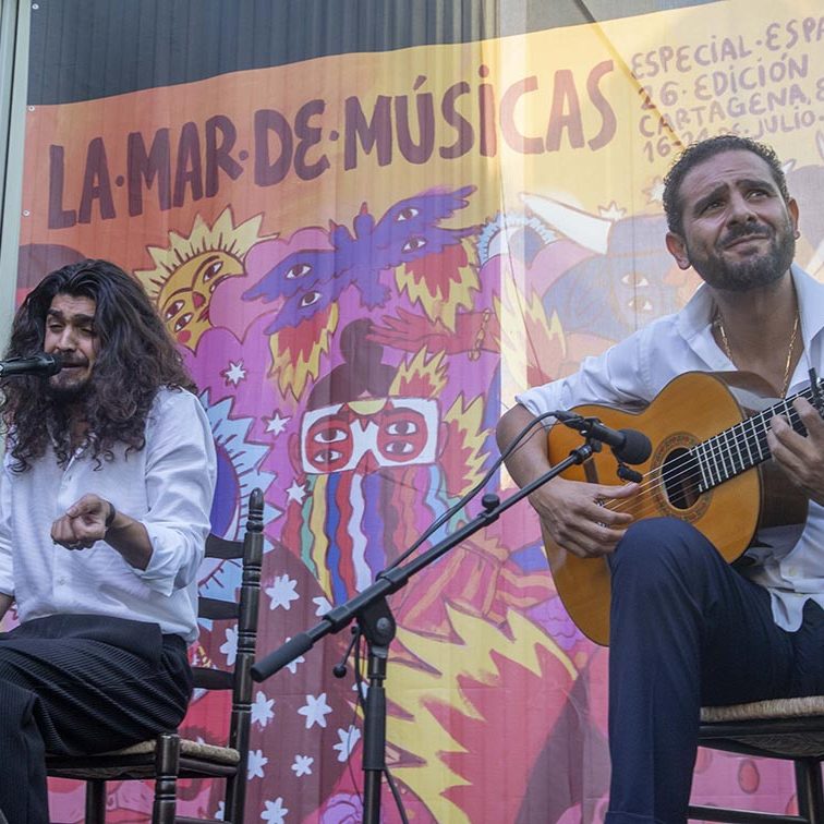 ISRAEL FERNANDEZ Y DIEGO DEL MORAO LA MAR DE MUSICAS EL BATEL CARTAGENA