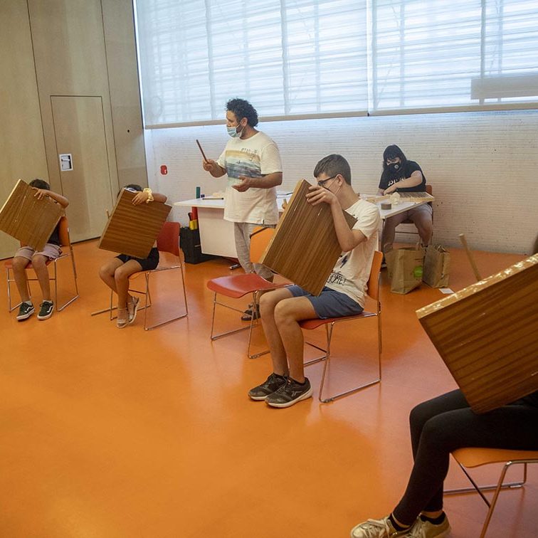 TALLER PERCUSION LA MAR CHICA EL BATEL CARTAGENA
