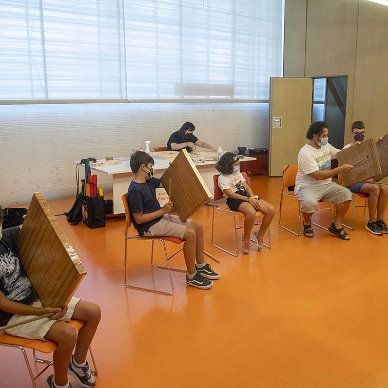 TALLER PERCUSION LA MAR CHICA EL BATEL CARTAGENA