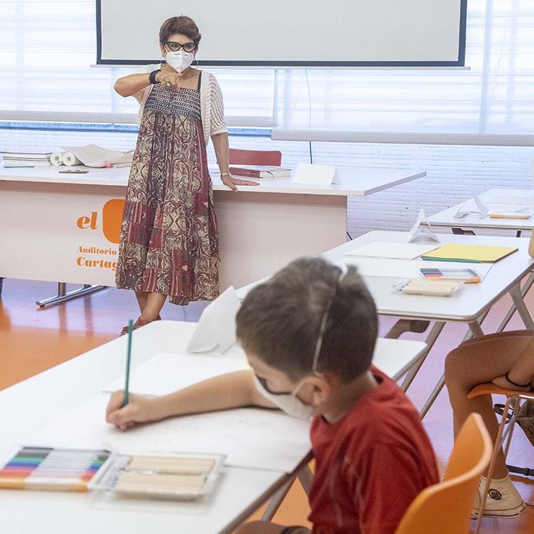 TALLER DE CUENTOS POPULARES LA MAR CHICA 2021 EL BATEL CARTAGENA