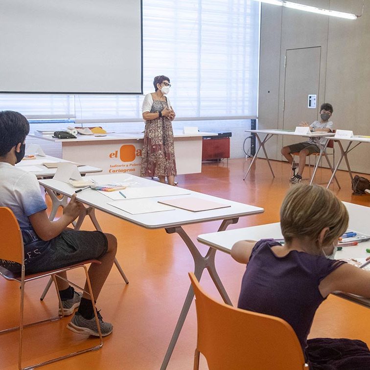 TALLER DE CUENTOS POPULARES LA MAR CHICA 2021 EL BATEL CARTAGENA