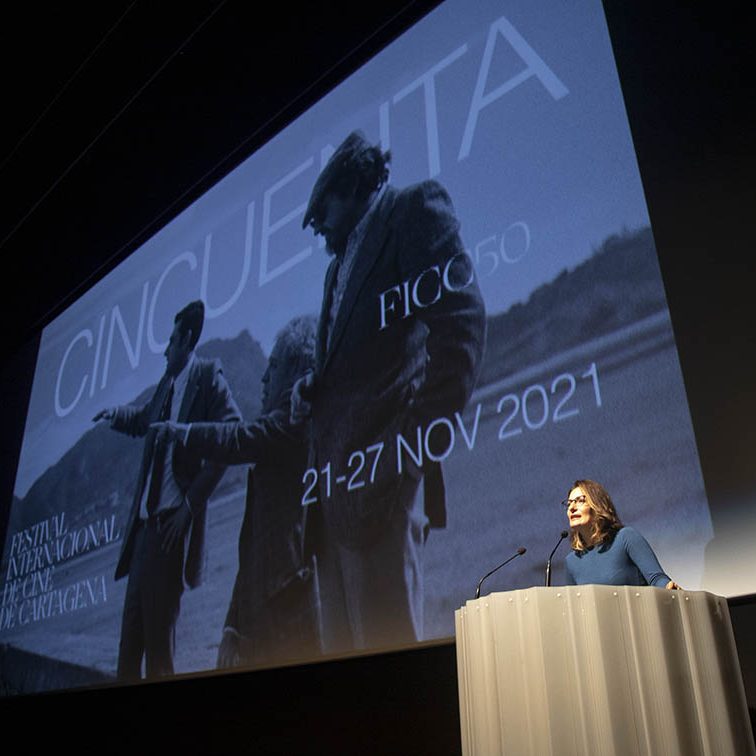 INAUGURACION FICC50 Y PROYECCION EL AMOR EN SU LUGAR EL BATEL CARTAGENA