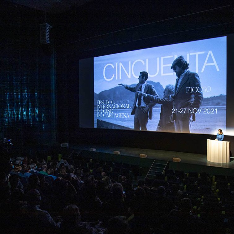 INAUGURACION FICC50 Y PROYECCION EL AMOR EN SU LUGAR EL BATEL CARTAGENA