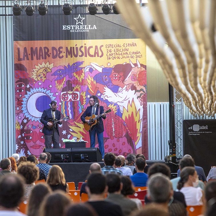 LOS HERMANOS CUBERO LA MAR DE MÚSICAS EL BATEL CARTAGENA