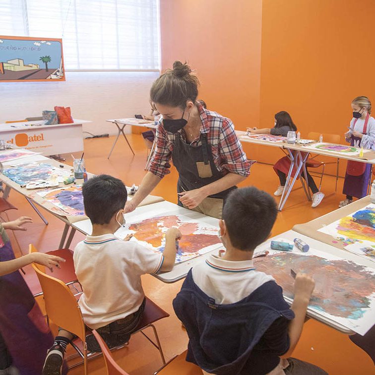 TALLER INFANTIL CREA TU PROPIA OBRA DE ARTE MI PEQUEÑO AUDITORIO EL BATEL CARTAGENA