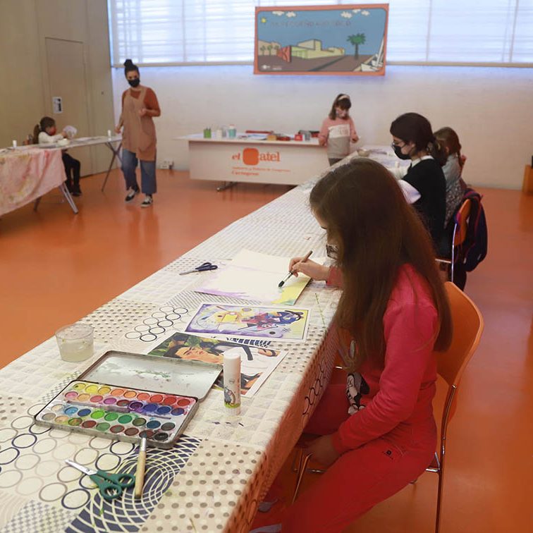 TALLER NAVIDAD ARTE Y CULTURA LOS GRANDES ARTISTAS Y YO MI PEQUEÑO AUDITORIO EL BATEL CARTAGENA