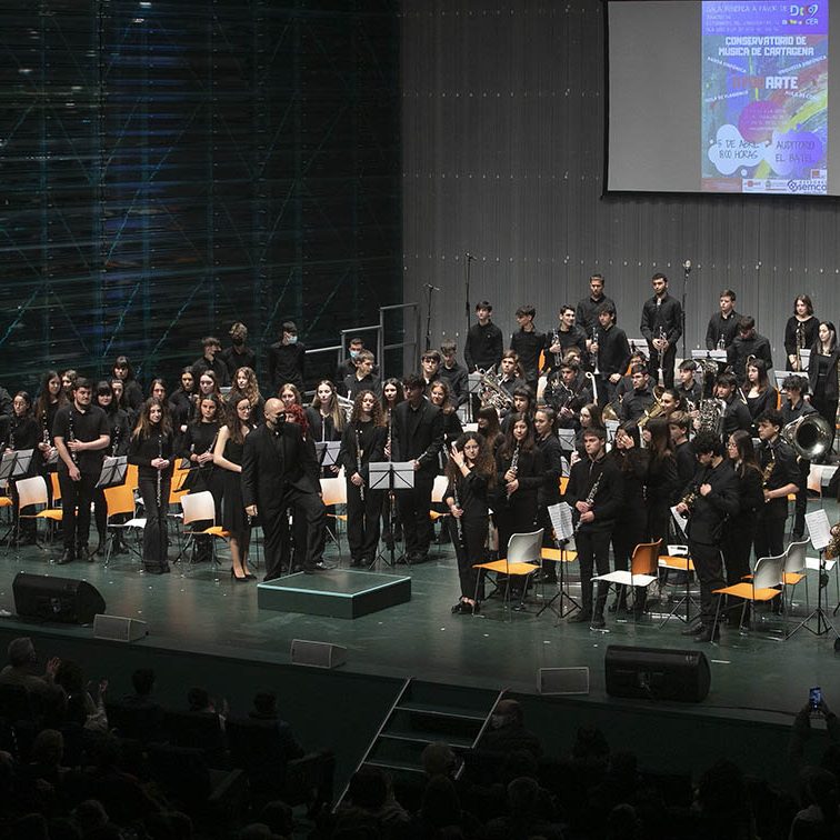 CONCIERTO BENÉFICO AYUDARTE CONSERVATORIO DE MÚSICA DE CARTAGENA EL BATEL