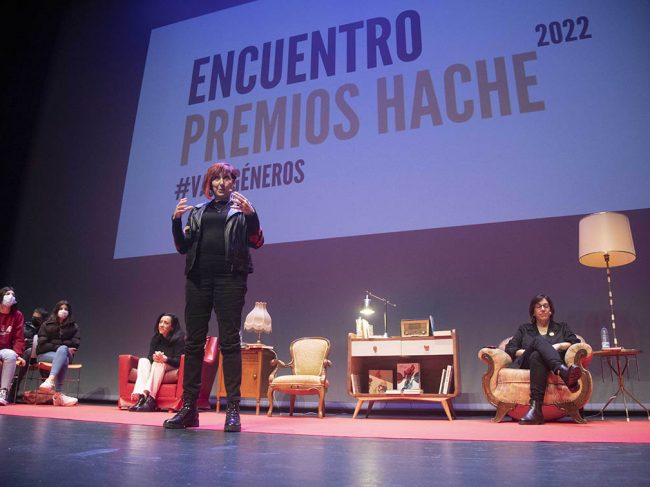 ENCUENTRO CON LAS 3 AUTORAS FINALISTAS DEL PREMIO HACHE 2022 EL BATEL CARTAGENA