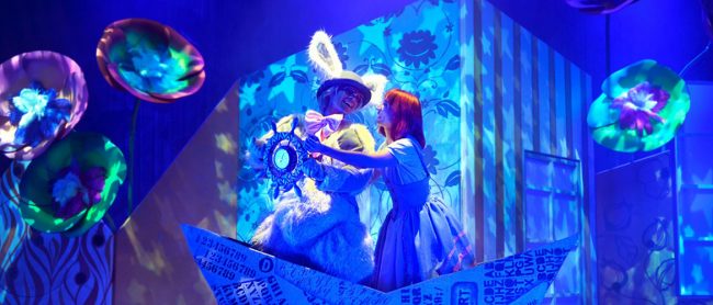 ALICIA EN EL MUSICAL DE LAS MARAVILLAS EL BATEL CARTAGENA