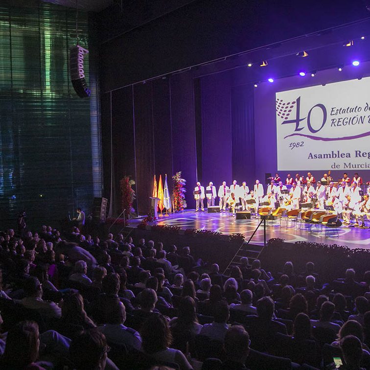 GALA 40 ANIVERSARIO ESTATUTO AUTONOMÍA REGION DE MURCIA EL BATEL CARTAGENA