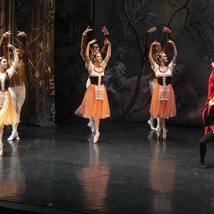 LAGO DE LOS CISNES POR EL INTERNATIONAL BALLET COMPANY MOLDAVIA EL BATEL CARTAGENA