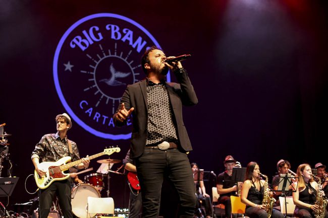 BIG BAND DE LA JOSCT Y AMIGOS VERANOS DE EL BATEL EL BATEL CARTAGENA