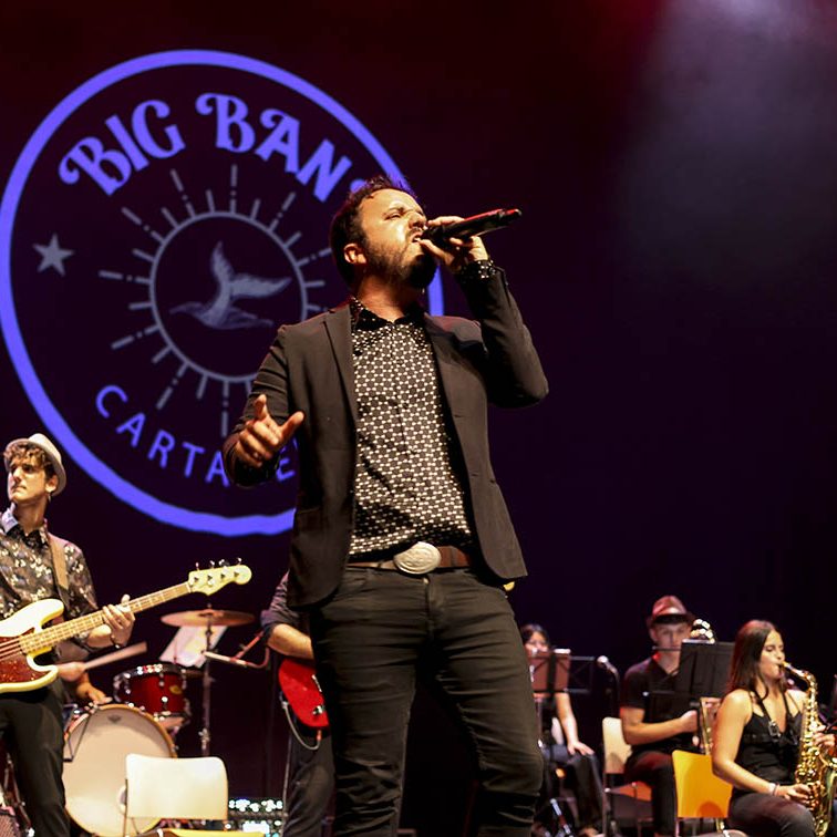 BIG BAND DE LA JOSCT Y AMIGOS VERANOS DE EL BATEL EL BATEL CARTAGENA