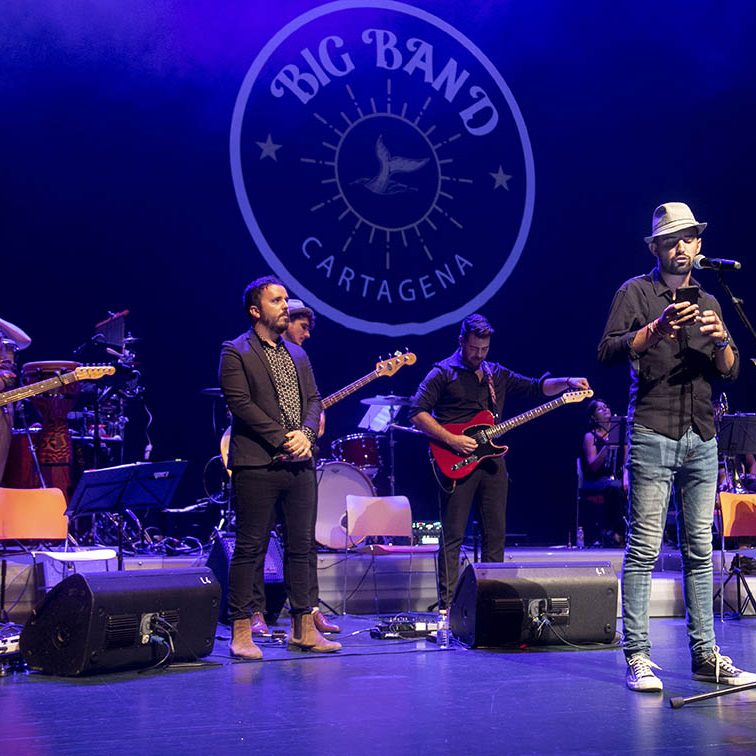 BIG BAND DE LA JOSCT Y AMIGOS VERANOS DE EL BATEL EL BATEL CARTAGENA
