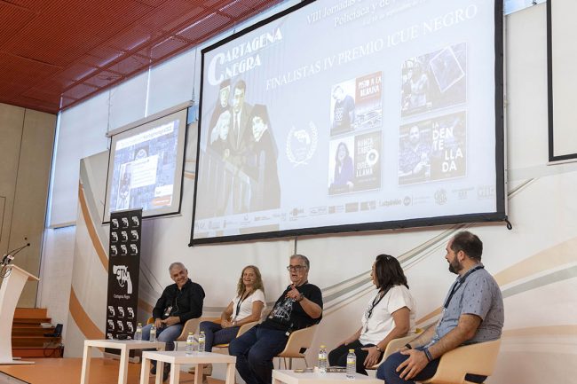 CARTAGENA NEGRA VIII JORNADAS DE LITERATURA NEGRA POLICIACA Y DE MISTERIO EL BATEL CARTAGENA