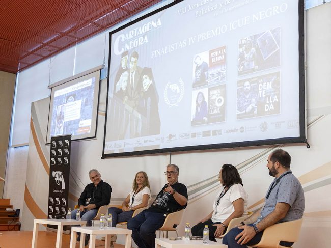 CARTAGENA NEGRA VIII JORNADAS DE LITERATURA NEGRA POLICIACA Y DE MISTERIO EL BATEL CARTAGENA