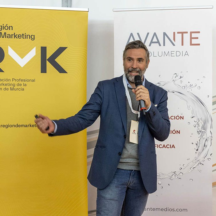 REGIÓN DE MARKETING CHARLA CON JESUS SUSO CEO AVANTE EL BATEL CARTAGENA