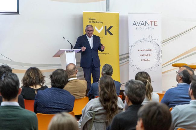 REGIÓN DE MARKETING CHARLA CON JESUS SUSO CEO AVANTE EL BATEL CARTAGENA