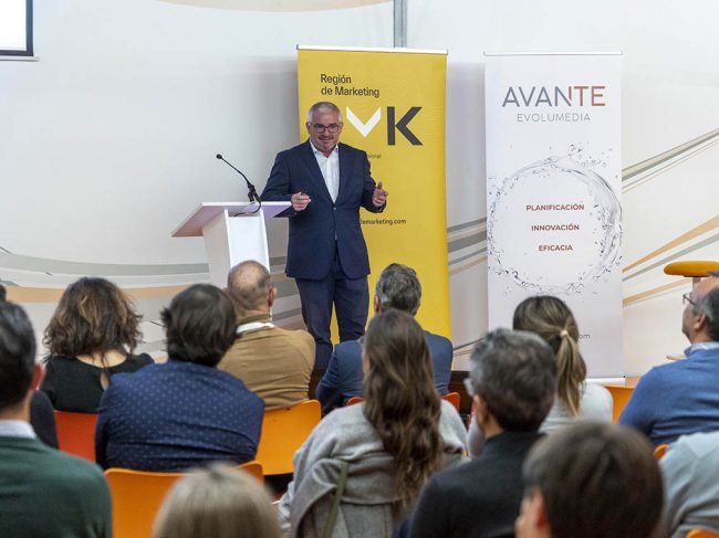 REGIÓN DE MARKETING CHARLA CON JESUS SUSO CEO AVANTE EL BATEL CARTAGENA