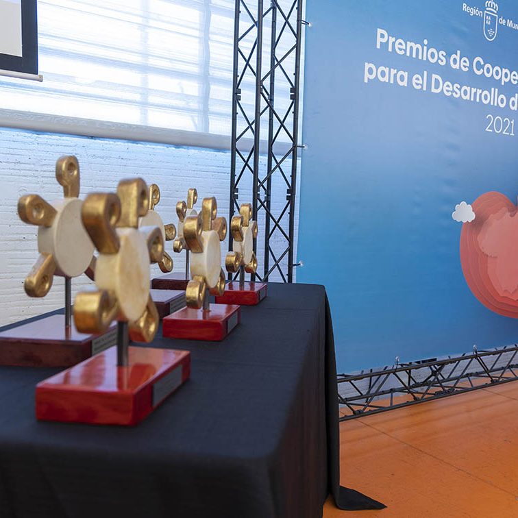 ENTREGA DE PREMIOS DE COOPERACION INTERNACIONAL PARA EL DESARROLLO DE LA REGION DE MURCIA 2021 Y 2022 EL BATEL CARTAGENA