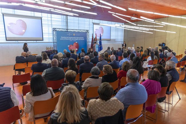 ENTREGA DE PREMIOS DE COOPERACION INTERNACIONAL PARA EL DESARROLLO DE LA REGION DE MURCIA 2021 Y 2022 EL BATEL CARTAGENA