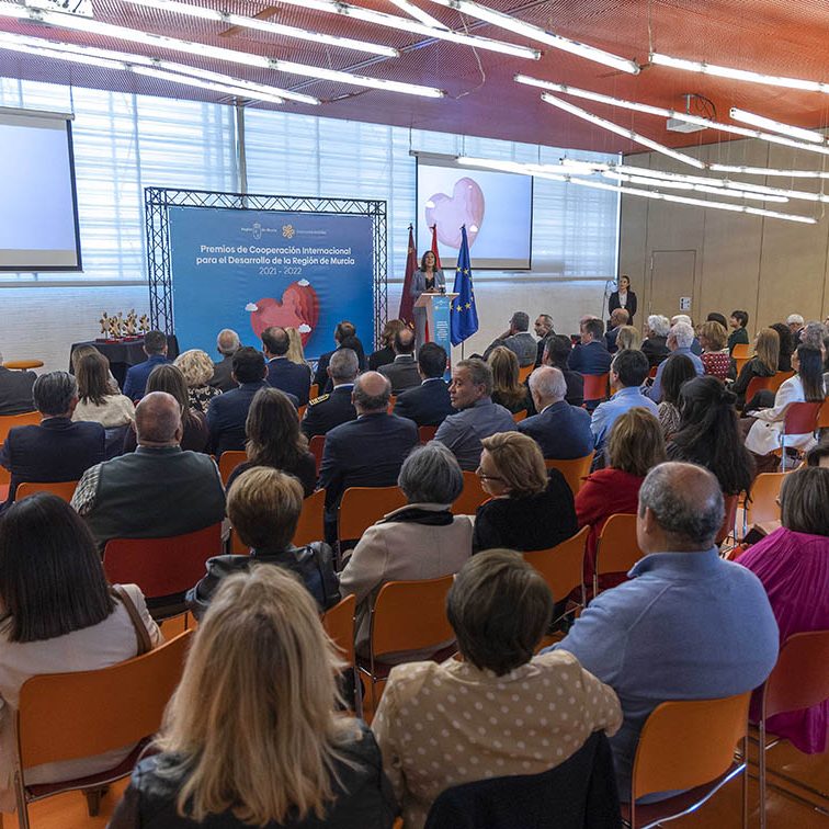 ENTREGA DE PREMIOS DE COOPERACION INTERNACIONAL PARA EL DESARROLLO DE LA REGION DE MURCIA 2021 Y 2022 EL BATEL CARTAGENA