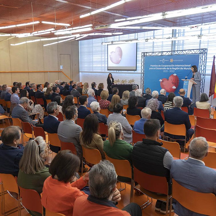 ENTREGA DE PREMIOS DE COOPERACION INTERNACIONAL PARA EL DESARROLLO DE LA REGION DE MURCIA 2021 Y 2022 EL BATEL CARTAGENA