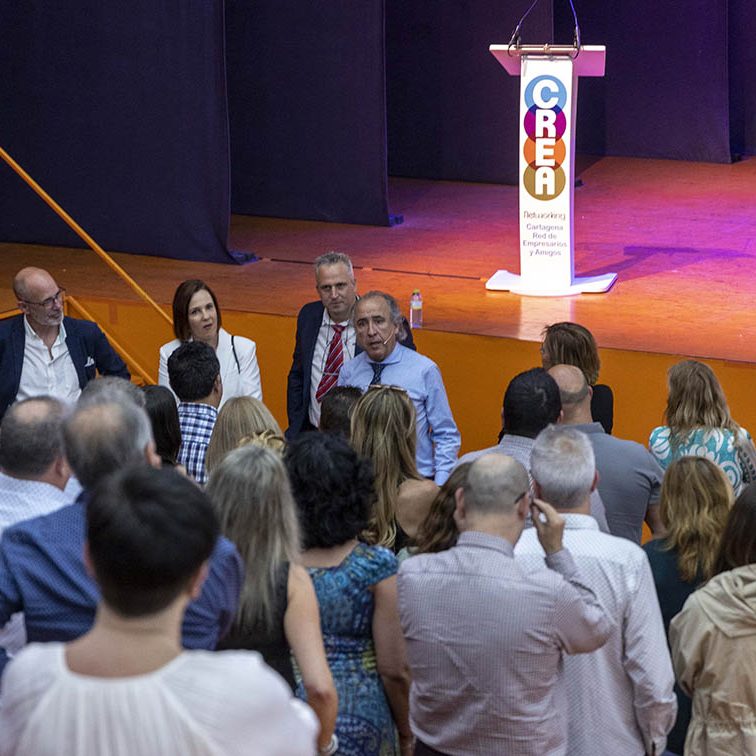 CREA NETWORKING CONFERENCIA EMILIO DURO EL BATEL CARTAGENA