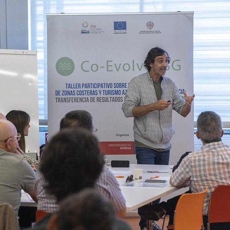 TALLER PARTICIPATIVO SOBRE LA GESTIÓN INTEGRADA DE ZONAS COSTERAS Y TURISMO AZUL EN LA REGIÓN DE MURCIA TRANSFERENCIA DE RESULTADOS DEL PROYECTO CO-EVOLVE4BG EL BATEL CARTAGENA