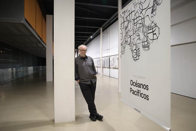 INAUGURACIÓN EXPOSICIÓN OCEÁNOS PACÍFICOS DE TOMY CEBALLOS EL BATEL CARTAGENA