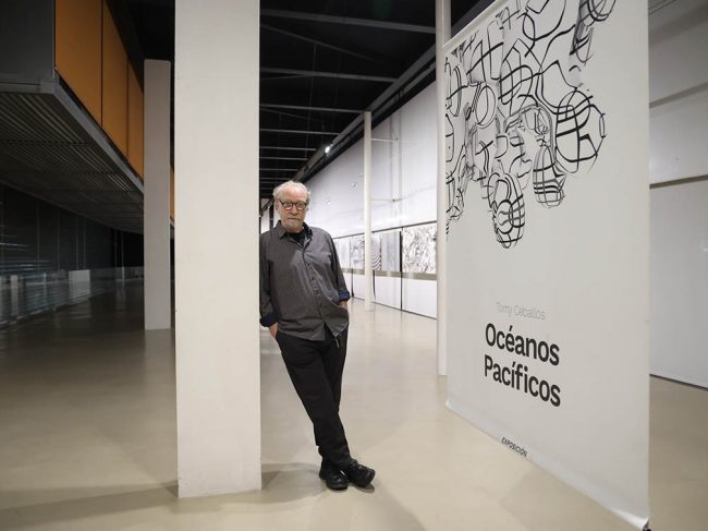 INAUGURACIÓN EXPOSICIÓN OCEÁNOS PACÍFICOS DE TOMY CEBALLOS EL BATEL CARTAGENA