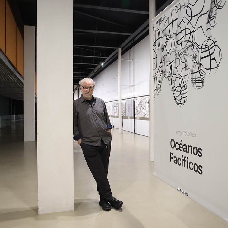 INAUGURACIÓN EXPOSICIÓN OCEÁNOS PACÍFICOS DE TOMY CEBALLOS EL BATEL CARTAGENA