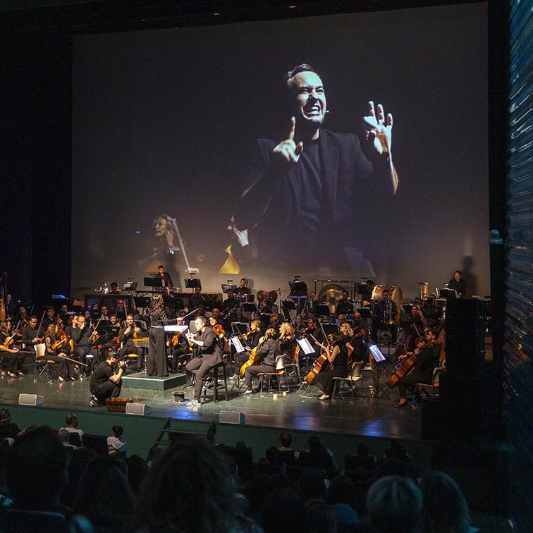 CONCIERTO EN FAMILIA de la OSRM 'EL APRENDIZ DE BRUJO' CON JORGE BLASS EL BATEL CARTAGENA